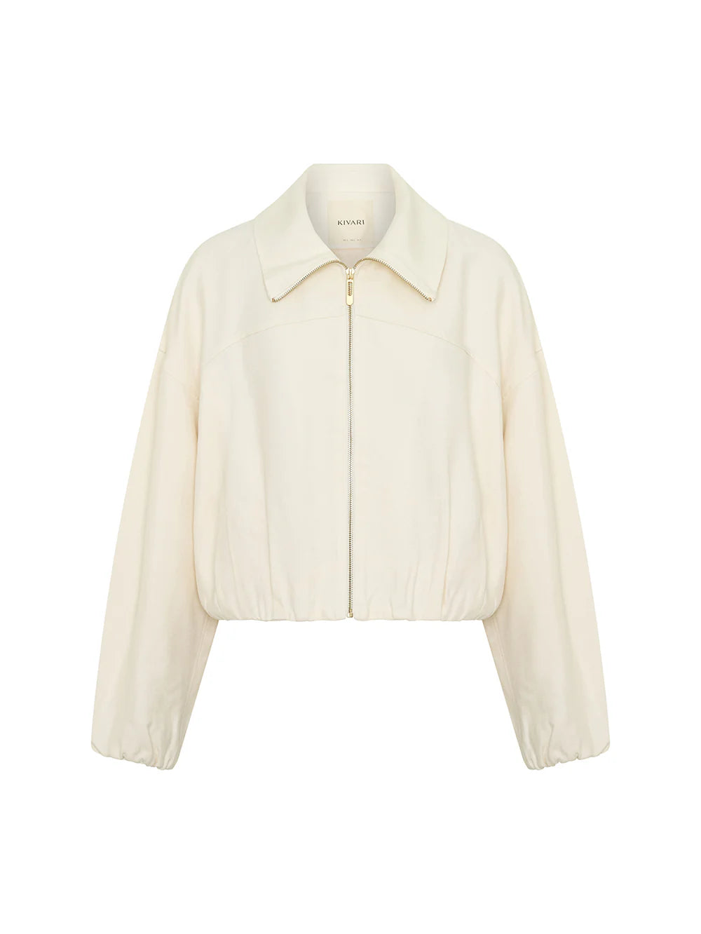 Cass Cropped Jacket - White