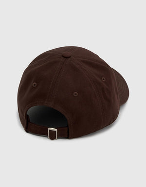 Thome Embroidered Cap - Choc