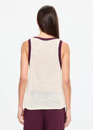 Fenway wales knit tank