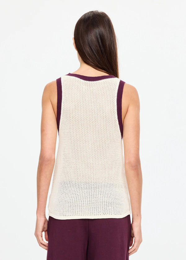 Fenway wales knit tank