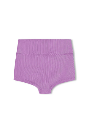 Mini Stripe Boy Short - Lilac