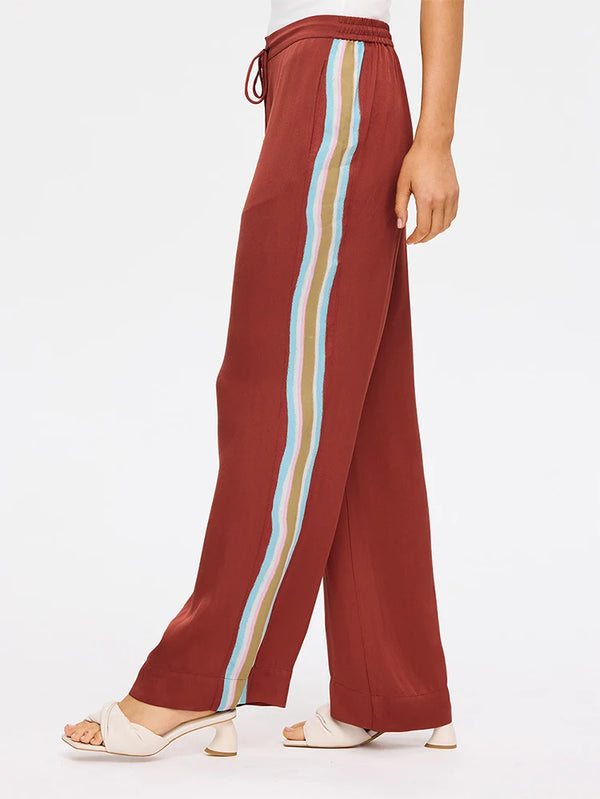 Enzo Pant - Maroon