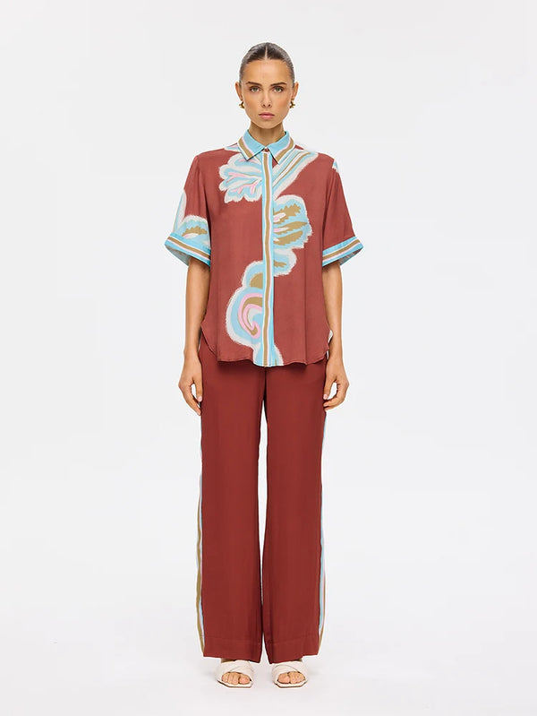 Enzo Shirt - Maroon