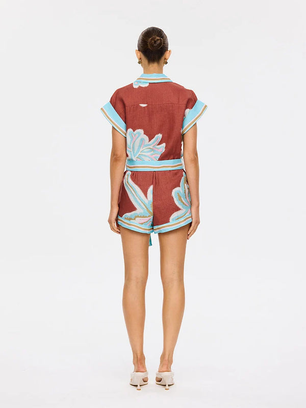 Enzo Playsuit - Pink