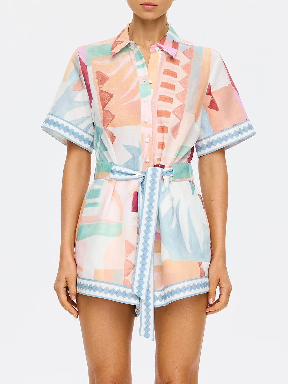Yali Playsuit - Pink