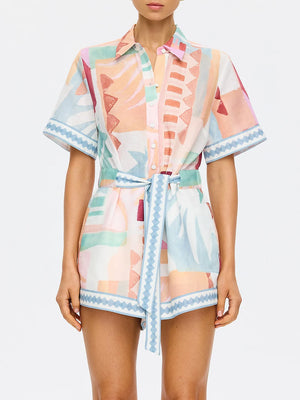 Yali Playsuit - Pink