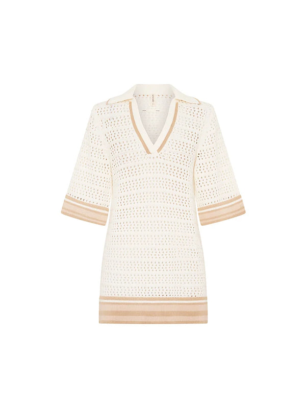 Mabel Knit Tunic - Cream
