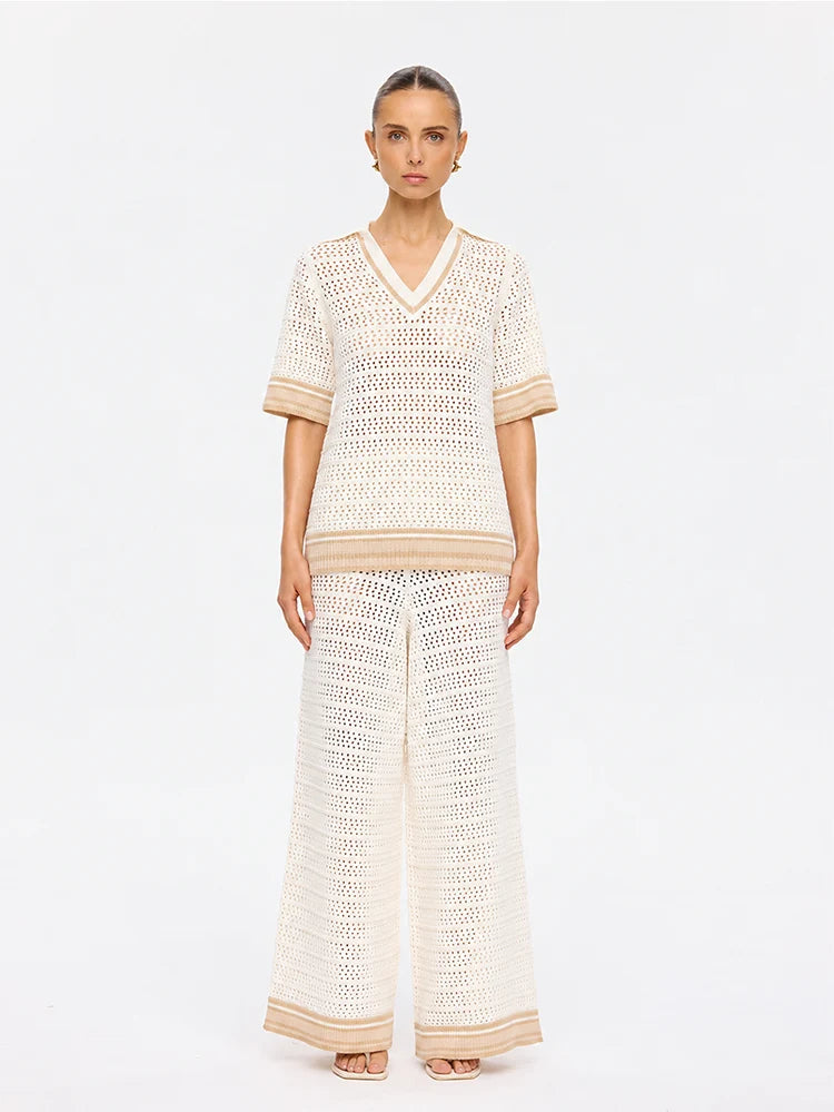 Mabel Knit Tunic - Cream