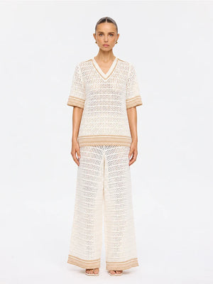 Mabel Knit Tunic - Cream
