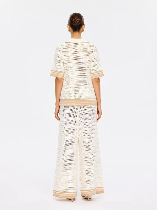 Mabel Knit Tunic - Cream
