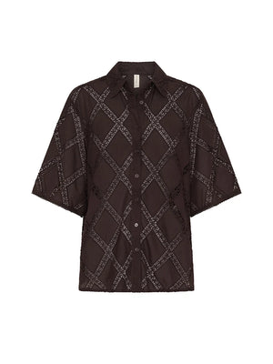Izzy Shirt - Chocolate