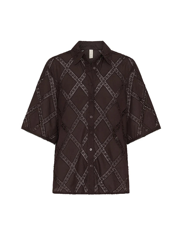 Izzy Shirt - Chocolate
