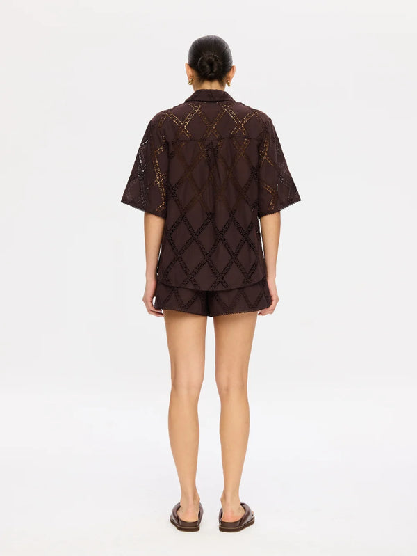 Izzy Shirt - Chocolate