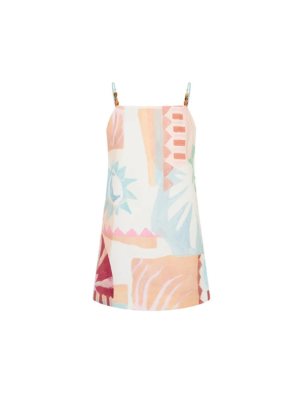 Yali Mini  Dress - Pink