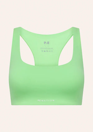 Signature Scoop Sports Bra - Kiwi Green
