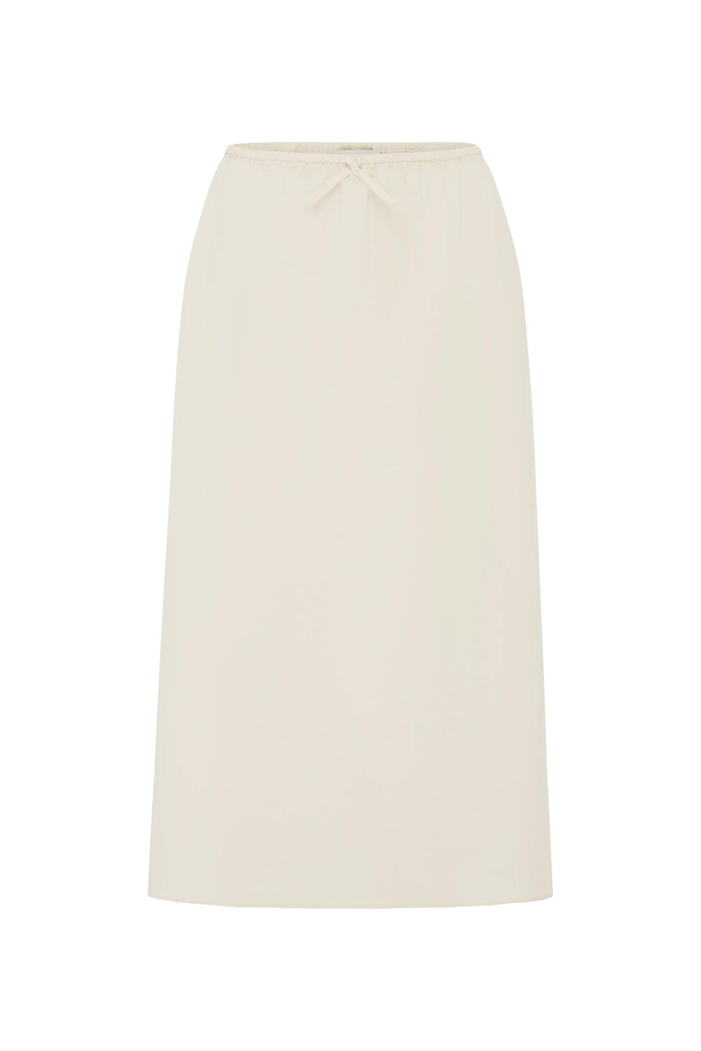 EMMY MIDI SKIRT - VANILLA