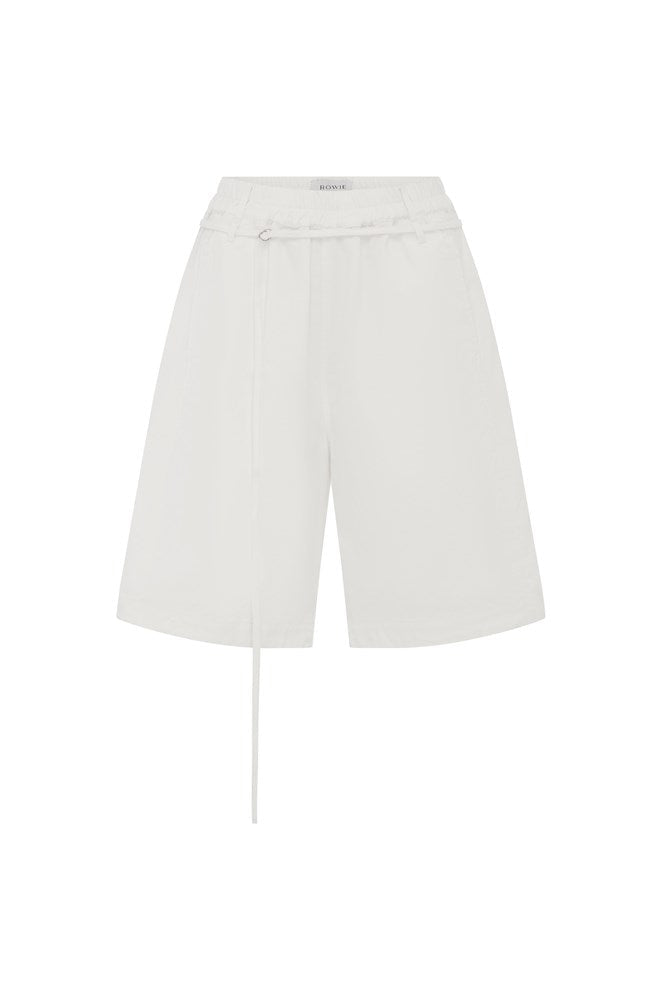 MARYANNE LONGLINE SHORTS - BONE