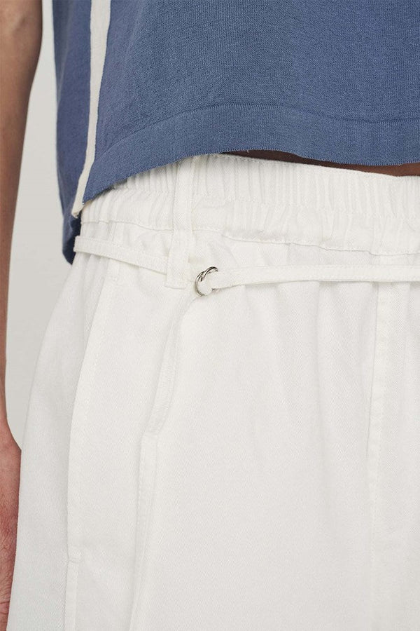 MARYANNE LONGLINE SHORTS - BONE