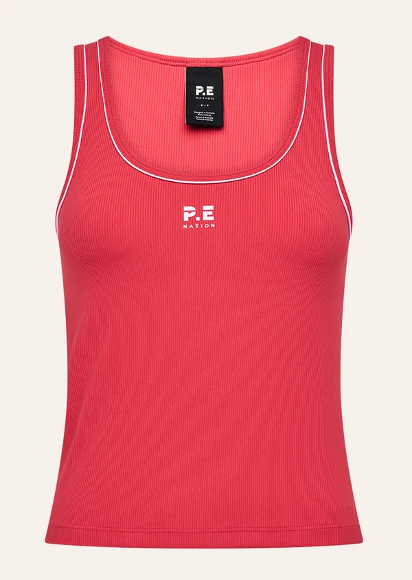 Nexus Rib Tank - Strawberry