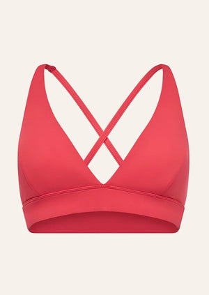 Lumen Sports Bra - Strawberry