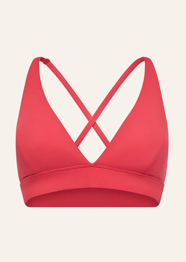 Lumen Sports Bra - Strawberry