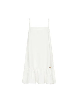 Emilie Denim Dress - White