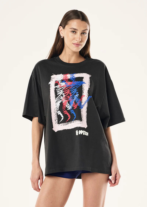 Precint oversize tee - asphalt