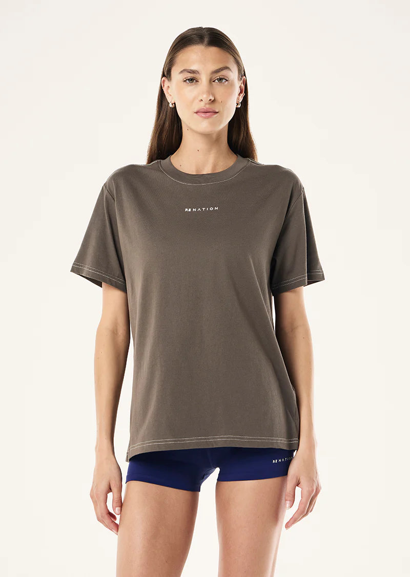 Shift tee - major brown