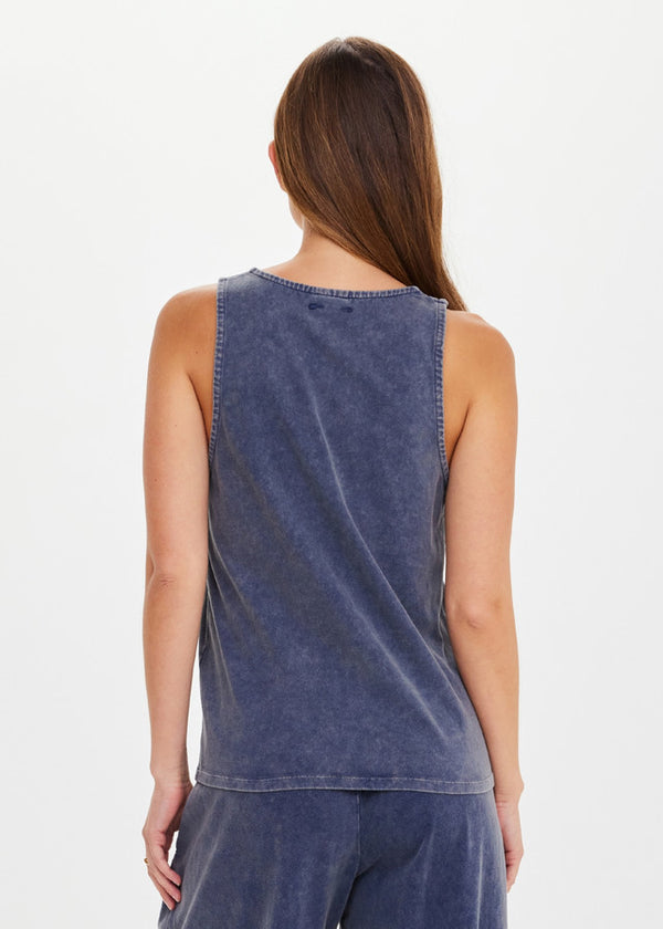 Soho Kapri Racerback Tank - Denim