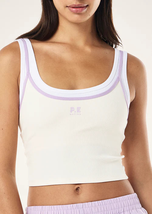 Forward tank - whisper white/violet crush