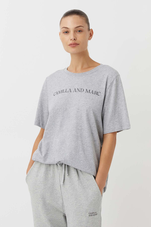 Asher Tee - Grey Marle