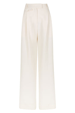 Irena Highwaisted Tailored Pant - Ivory