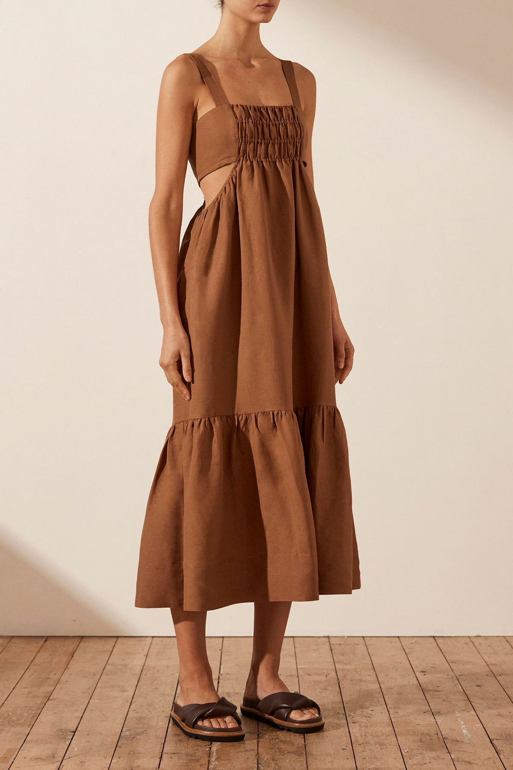 Jules Cut Out Midi Dress