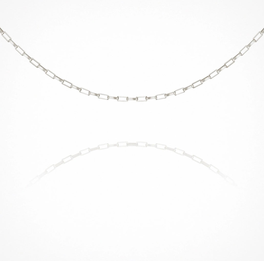 Nero Chain Necklace - Silver