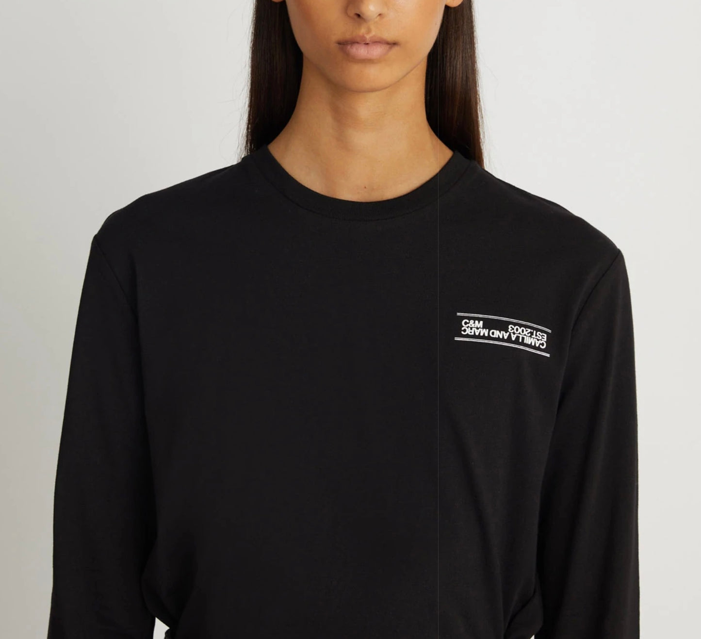 Cab Long Sleeve Tee - Black