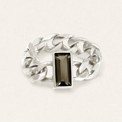 Tigris Chain Ring - Silver