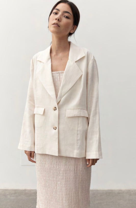 Anouk Blazer - Cream