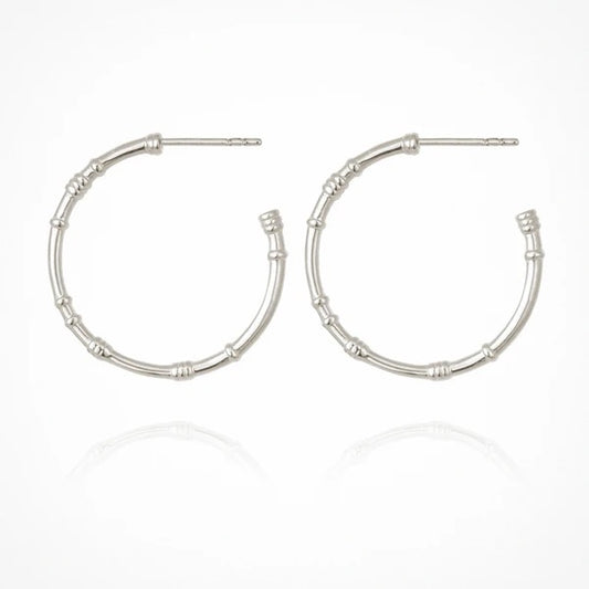 Orbit Earrings Silver Small