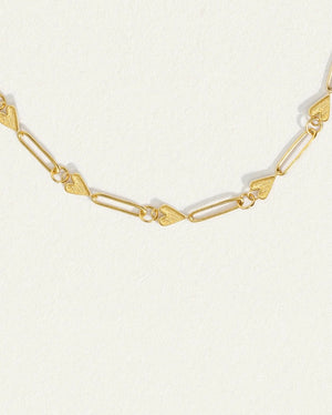 Amore Chain Necklace - Gold