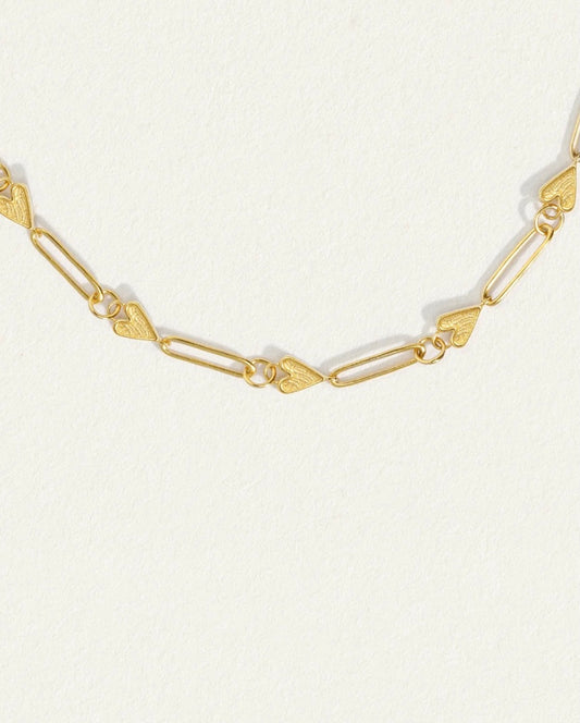 Amore Chain Necklace - Gold