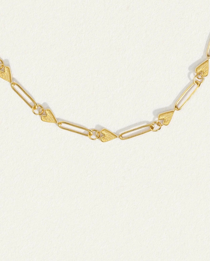 Amore Chain Necklace - Gold