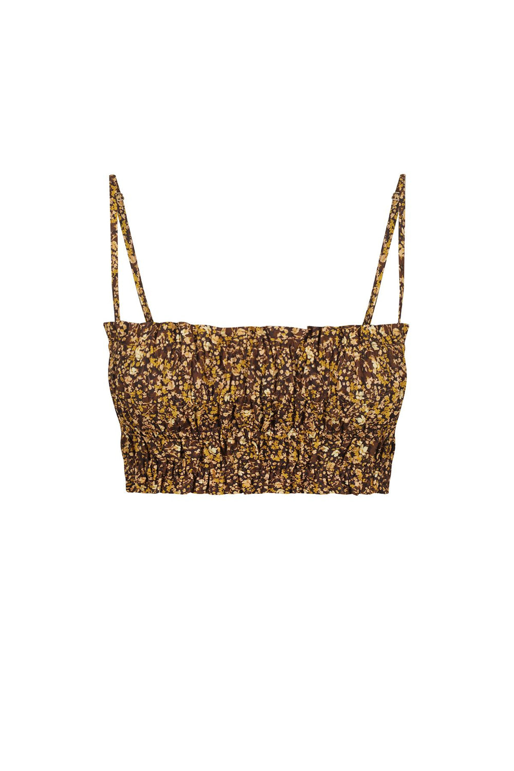 Lilou Shirred Bralette