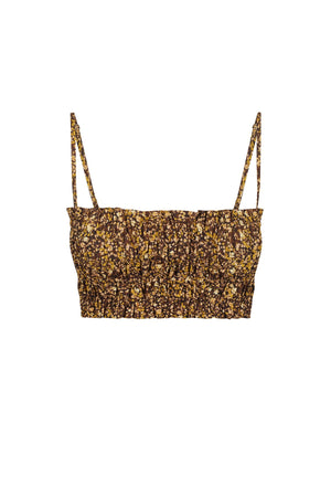 Lilou Shirred Bralette