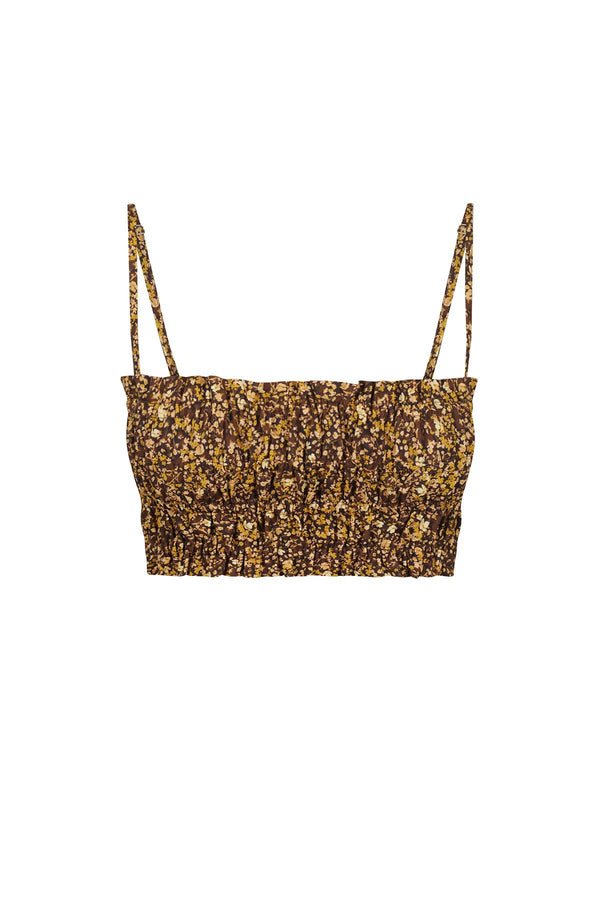 Lilou Shirred Bralette