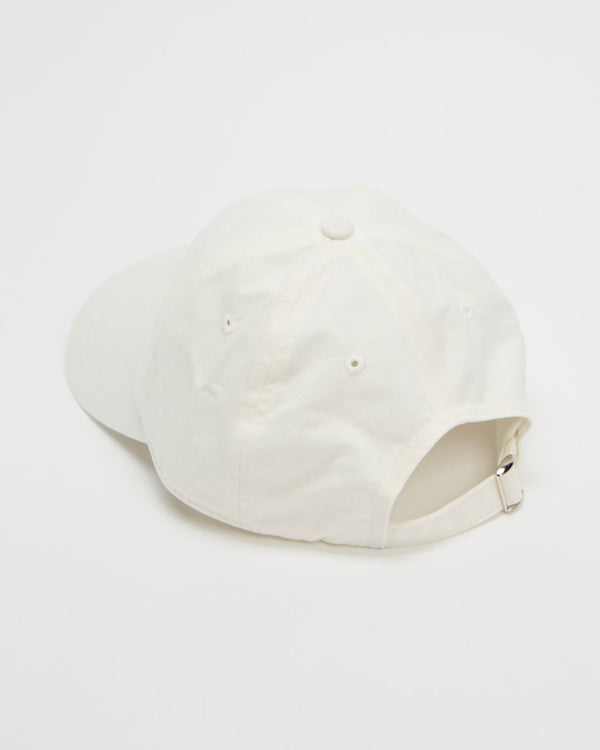 Valencia Embroidered Cap - White