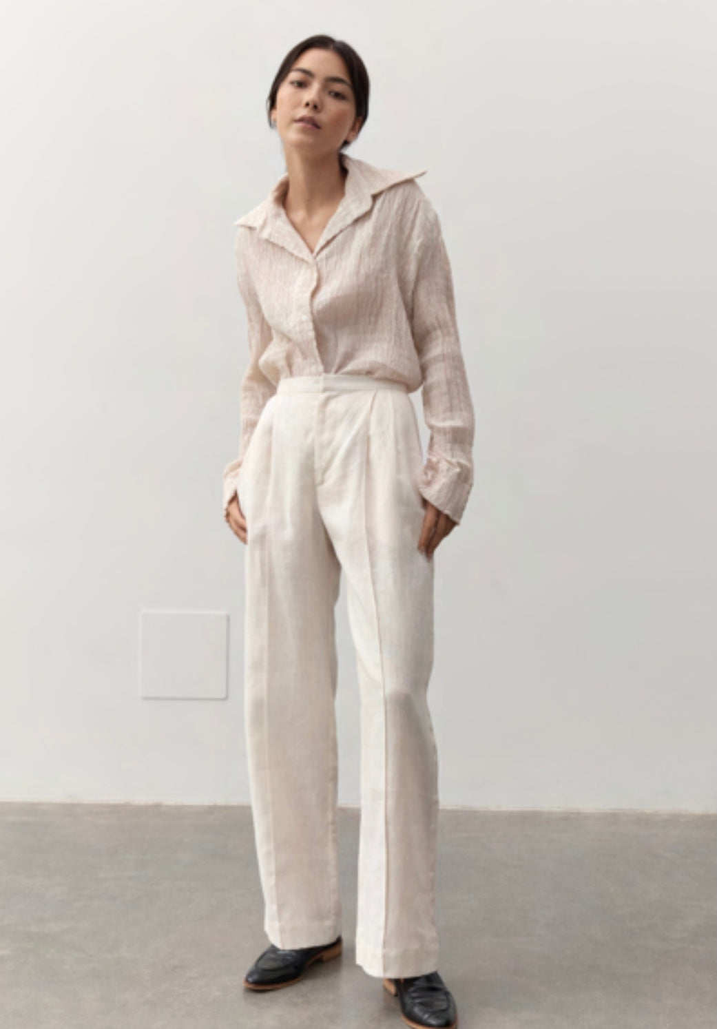 Adrienne Trouser - White