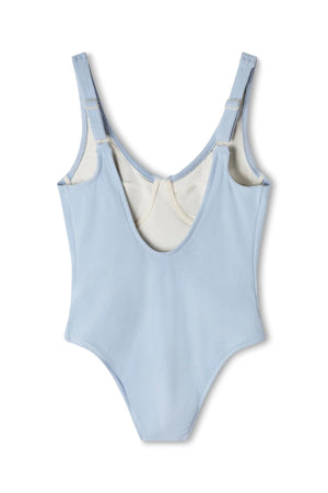 Cool Blue Towelling Onepiece